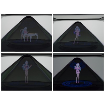 全息玻璃 定制玻璃 玻璃展柜
