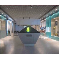 360展示柜專用全息投影膜,全息正投玻璃